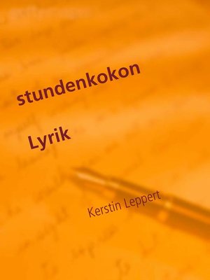 cover image of stundenkokon